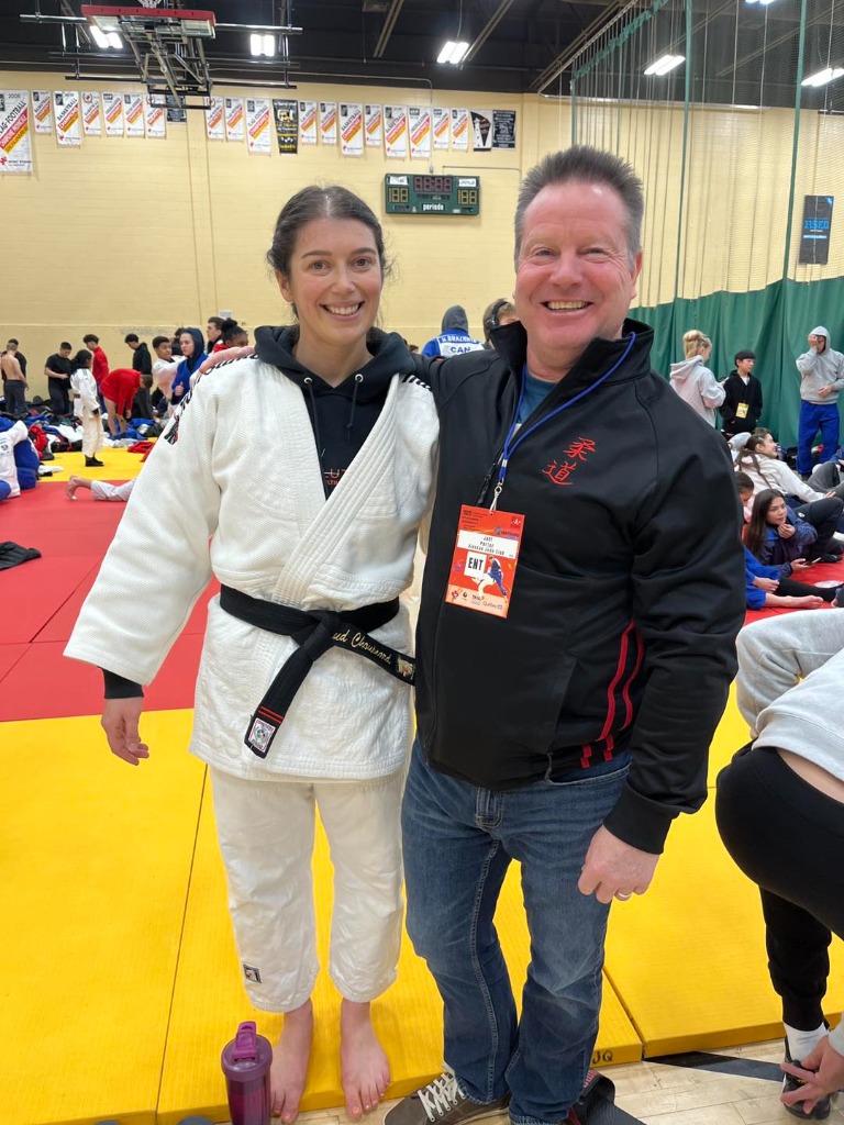 Head Coach at judo tournament